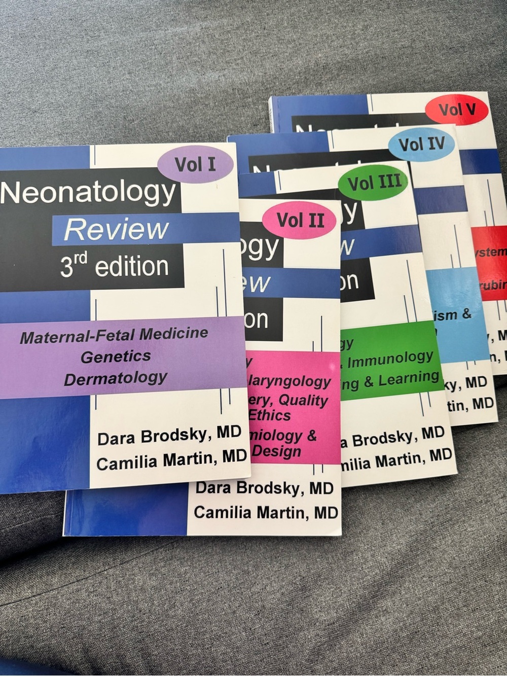 Neonatology Review 3rd Edition Complete Volumes I-V - Picture 1 of 6